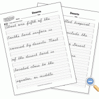Create Custom Cursive Handwriting PDFs