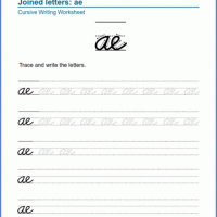 Cursive Letter Joins