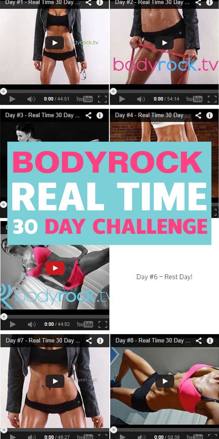 BodyRock 30 Day Real Time Challenge