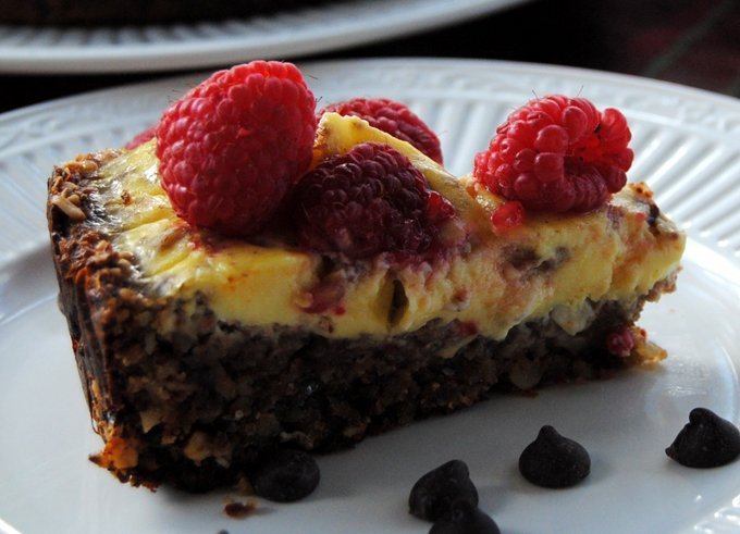 Gluten free Raspberry Lemon Tart