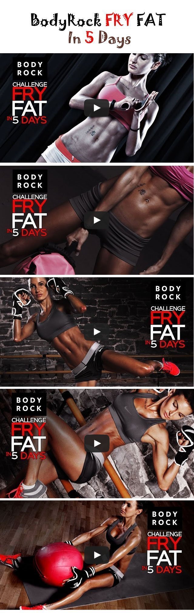 BodyRock Fry Fat In 5 Days