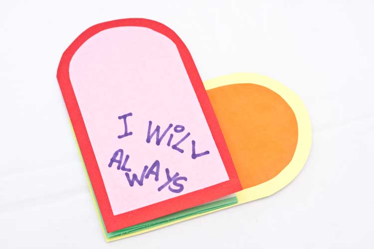 DIY Valentine's Day Card Craft Step 14