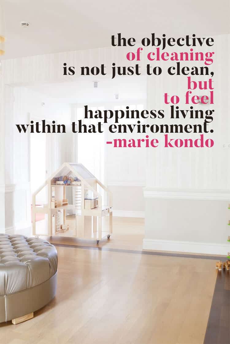 Cleaning Quote Marie Kondo
