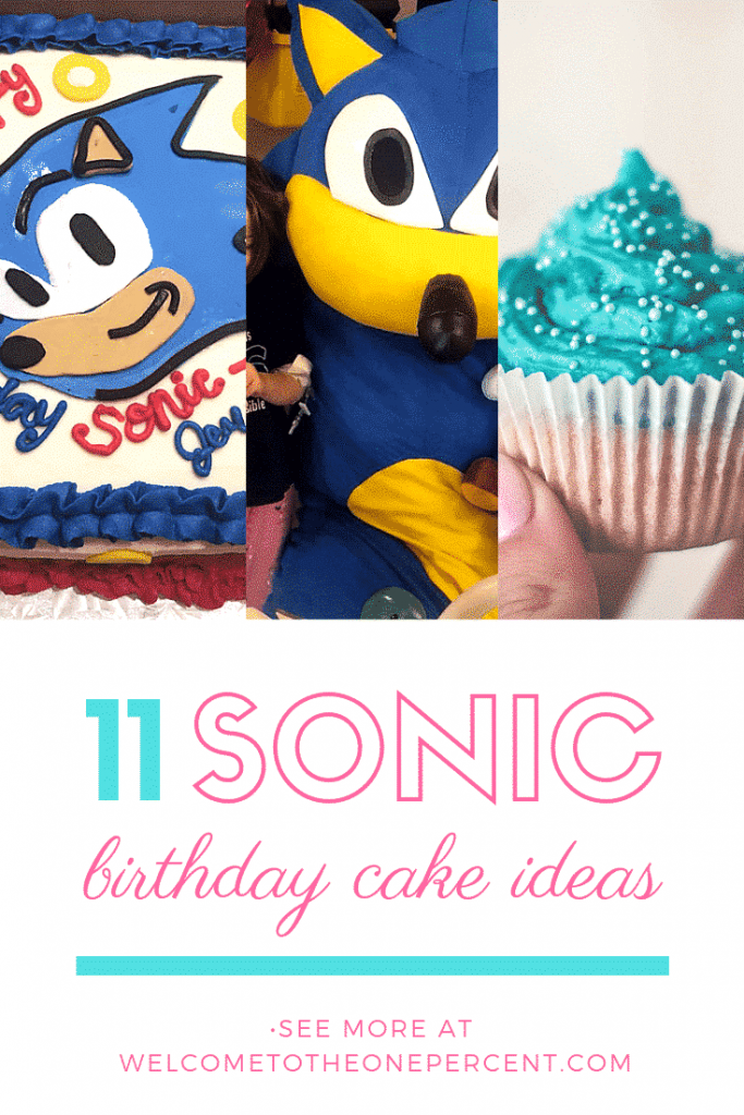 11 Sonic Birthday Cake Ideas
