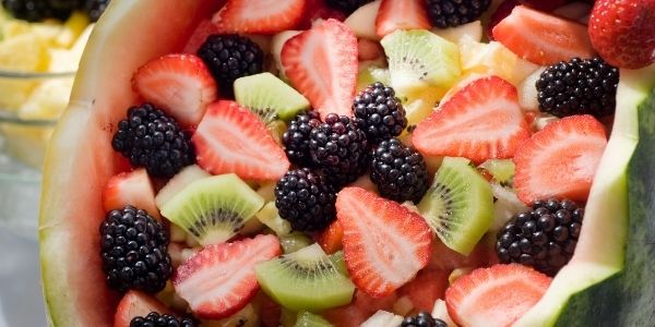 watermelon fruit salad