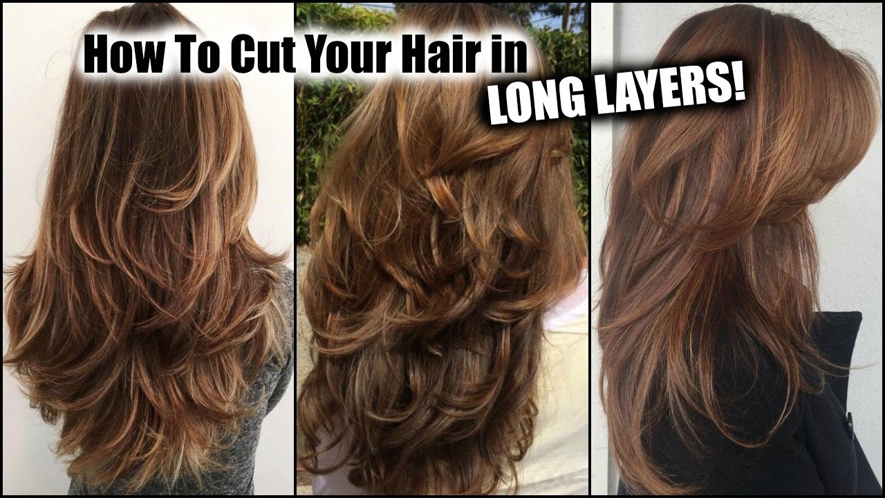 How To Cut Your Own Hair In Long Layers The One Percent How To Cut Your Own Hair In Long Layers The One Percent