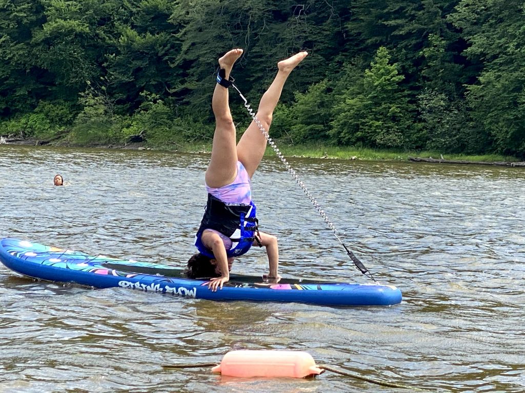 Paddle Board Handstand