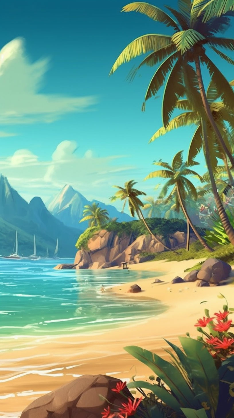 Unlock Paradise: The Allure of Beach iPhone Wallpapers